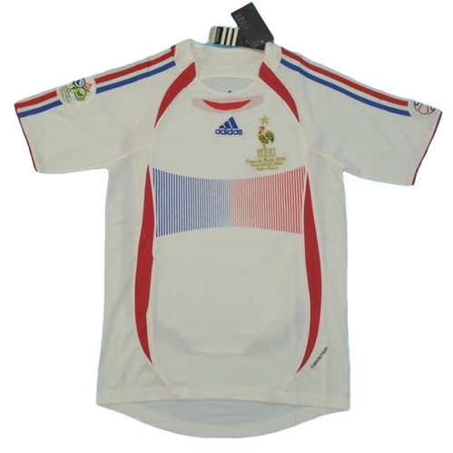 seconda maglia francia copa mundial 2006 bianco uomo