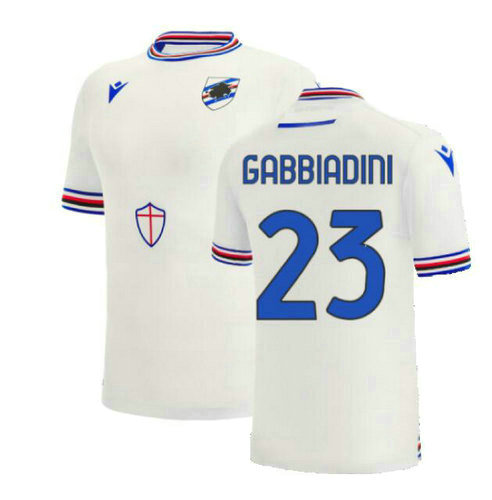 seconda maglia gabbiadini 23 sampdoria 2022-2023 uomo