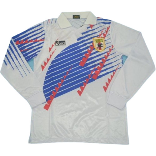 seconda maglia giappone manica lunga 1994 bianco uomo