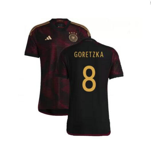 seconda maglia goretzka 8 germania 2022 uomo