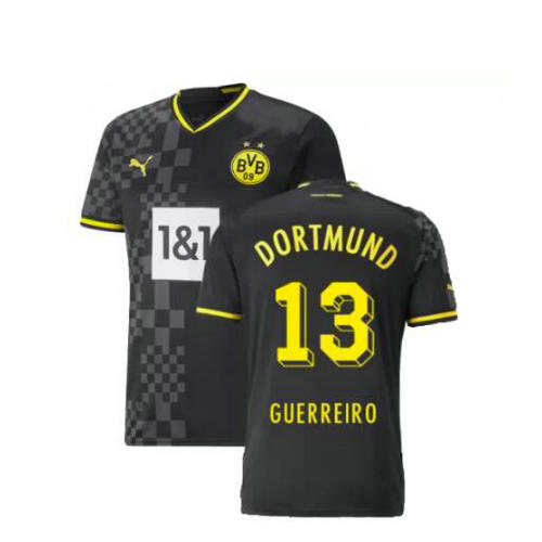 seconda maglia guerreiro 13 borussia dortmund 2022-2023 uomo