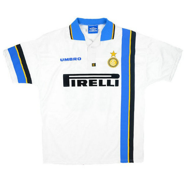 seconda maglia inter 1997-1998 bianco uomo