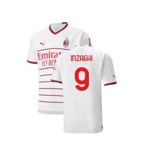 seconda maglia inzaghi 9 ac milan 2022-2023 uomo