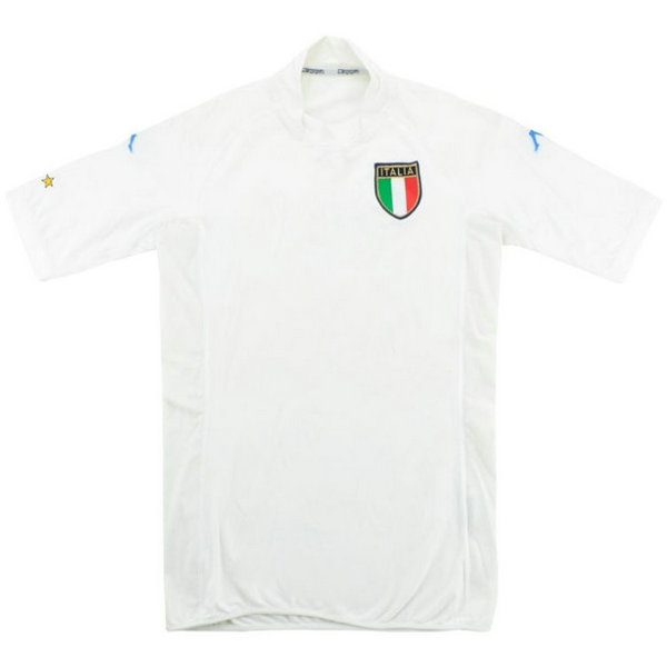 seconda maglia italia 2002 bianco uomo