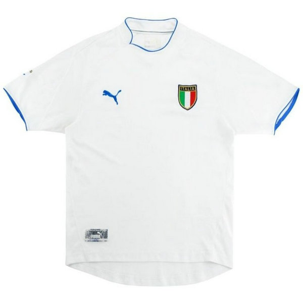 seconda maglia italia 2003 bianco uomo