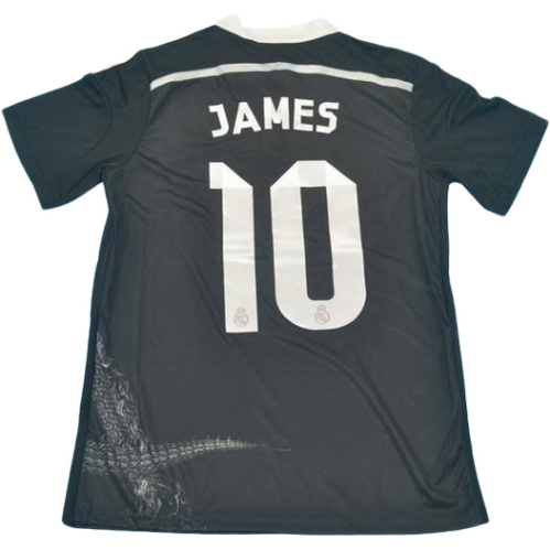 seconda maglia james 10 real madrid 2014-2015 nero uomo