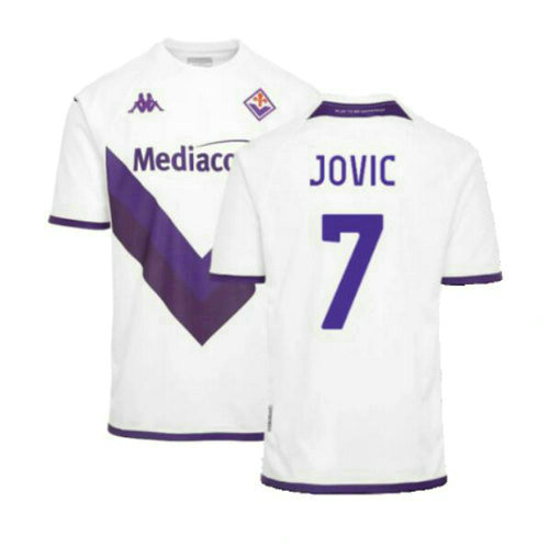 seconda maglia jovic 7 fiorentina 2022-2023 uomo