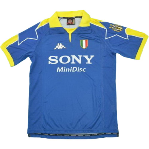 seconda maglia juventus 1997-1998 blu uomo