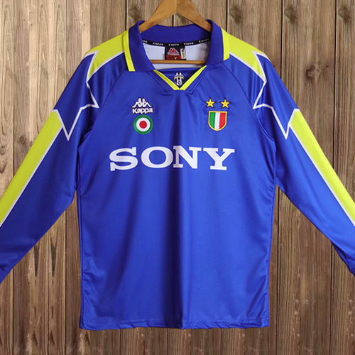 seconda maglia juventus maniche lunghe 1995-1996 uomo