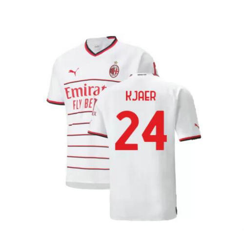 seconda maglia kjaer 24 ac milan 2022-2023 uomo