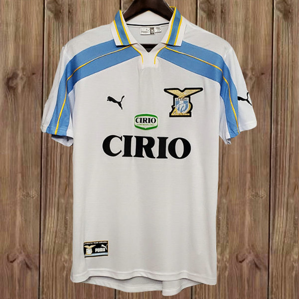 seconda maglia lazio 1999-2000 bianco uomo