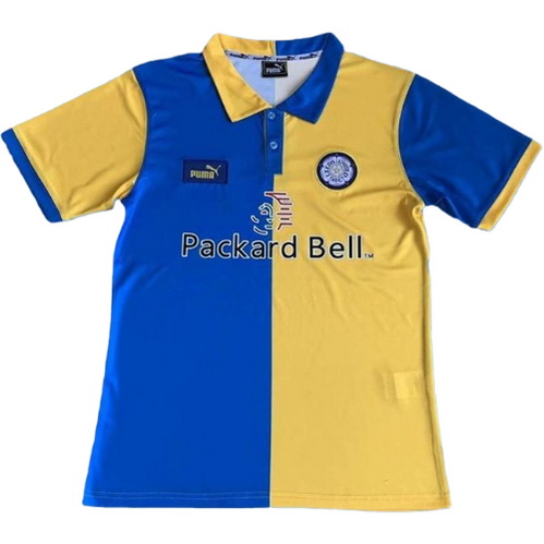 seconda maglia leeds united 1998 blu uomo