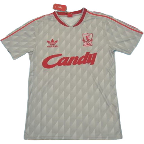 seconda maglia liverpool 1989-1991 grigio uomo