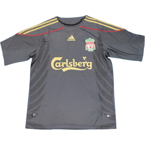 seconda maglia liverpool 2009-2010 nero uomo