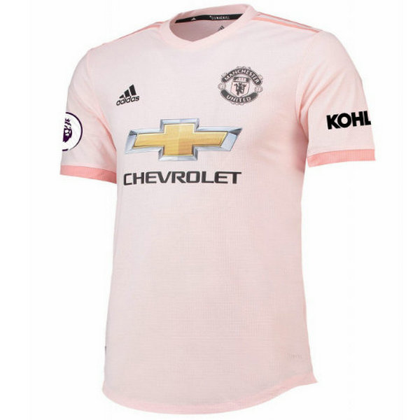 seconda maglia manchester united 2018-2019 rosa uomo