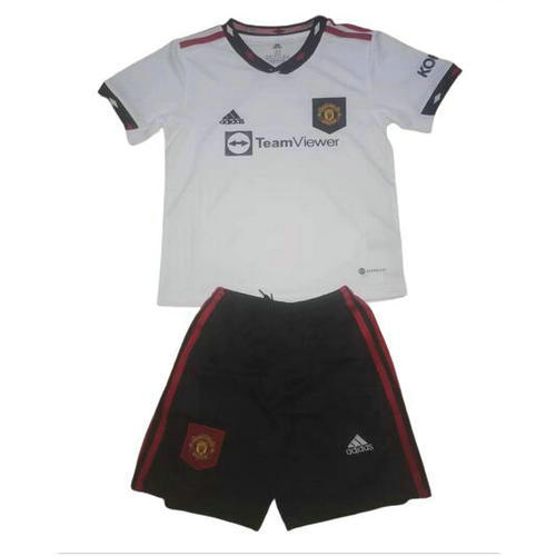 seconda maglia manchester united 2022-2023 bambino