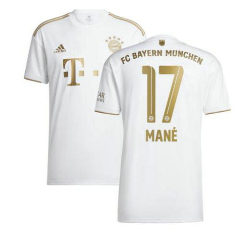 seconda maglia mane 17 bayern münchen 2022-2023 uomo