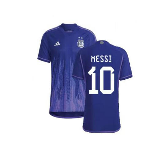 seconda maglia messi 10 argentina 2022 uomo