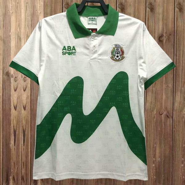 seconda maglia messico 1995 bianco uomo