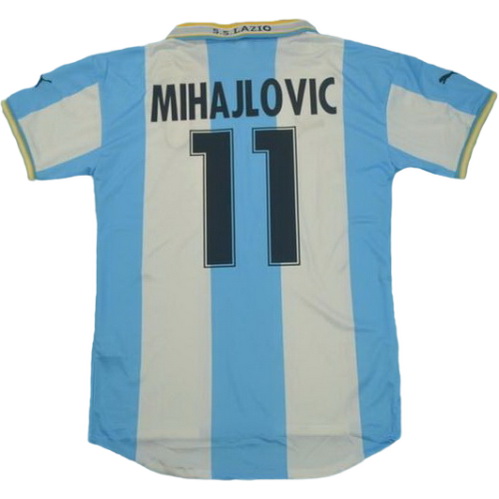 seconda maglia mihajlovic 11 lazio 1999 2000 bianco uomo