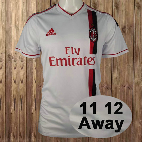 seconda maglia milan 2011-2012 uomo