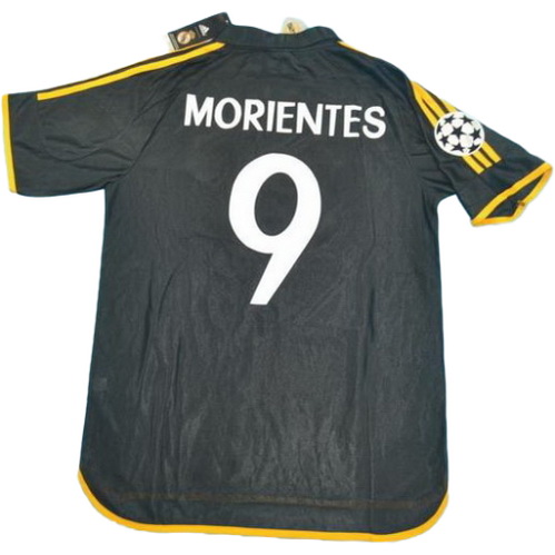 seconda maglia morientes 15 real madrid 1999-2000 nero uomo