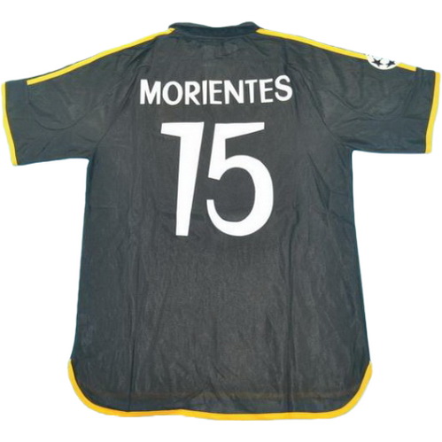 seconda maglia morientes 9 real madrid 1999-2000 nero uomo