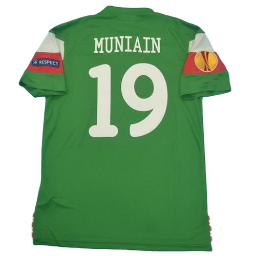 seconda maglia muniain 19 atlético madrid 2011-2012 verde uomo