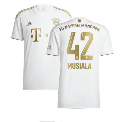 seconda maglia musiala 42 bayern münchen 2022-2023 uomo