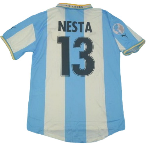 seconda maglia nesta 13 lazio 1999-2000 bianco uomo