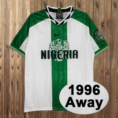 seconda maglia nigeria 1996 uomo