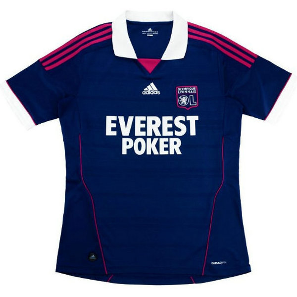 seconda maglia olympique lyon 2011-2012 blu uomo