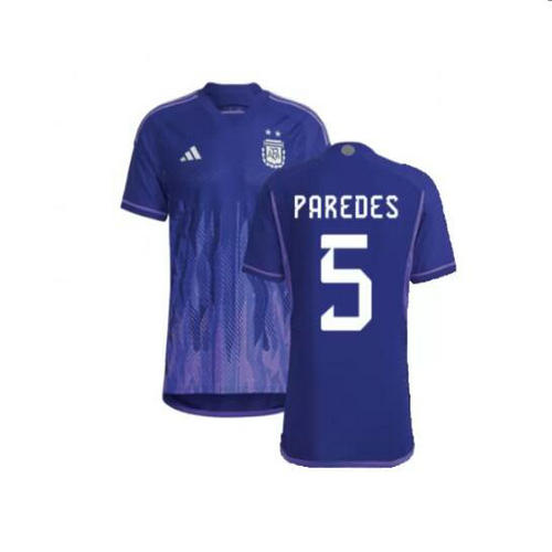 seconda maglia paredes 5 argentina 2022 uomo