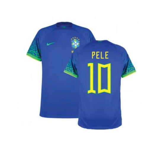 seconda maglia pele 10 brasile 2022 uomo