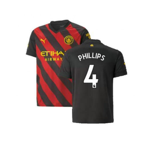 seconda maglia phillips 4 manchester city 2022-2023 uomo