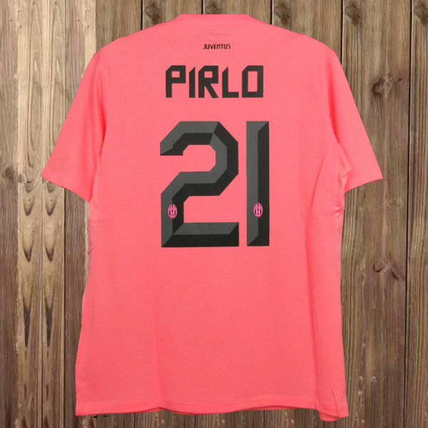 seconda maglia pirlo 21 juventus 2011-2012 rosa uomo