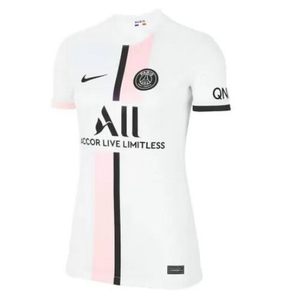 seconda maglia psg 2021 2022 bianco donna