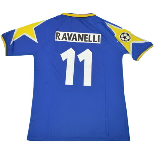 seconda maglia ravanelli 11 juventus 1995-1996 blu uomo