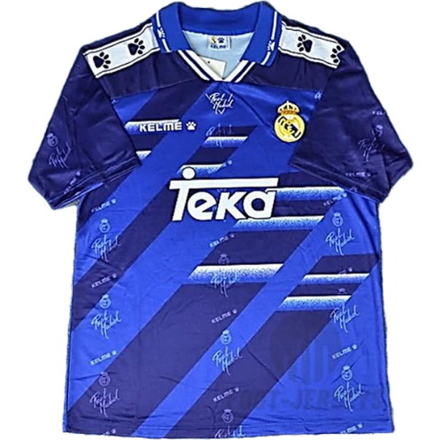 seconda maglia real madrid 1994-1996 blu uomo