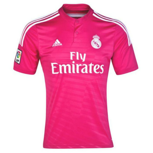 seconda maglia real madrid 2014-2015 rosso uomo