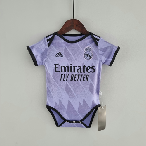 seconda maglia real madrid 2022-2023 baby