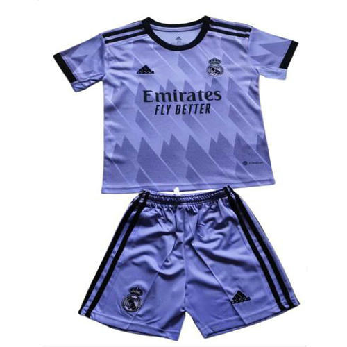 seconda maglia real madrid 2022-2023 bambino