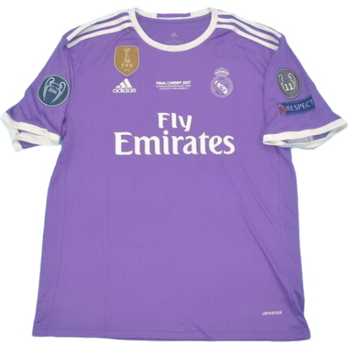 seconda maglia real madrid ucl 2016-2017 porpora uomo