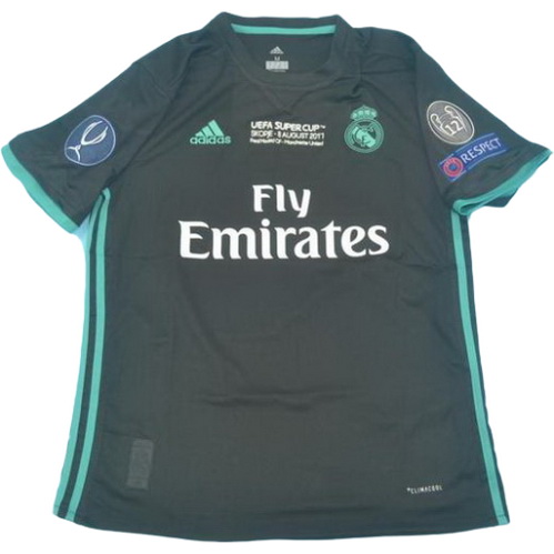 seconda maglia real madrid ucl 2017-2018 nero uomo