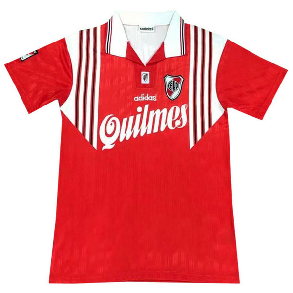 seconda maglia river plate 1995-1996 rosso uomo