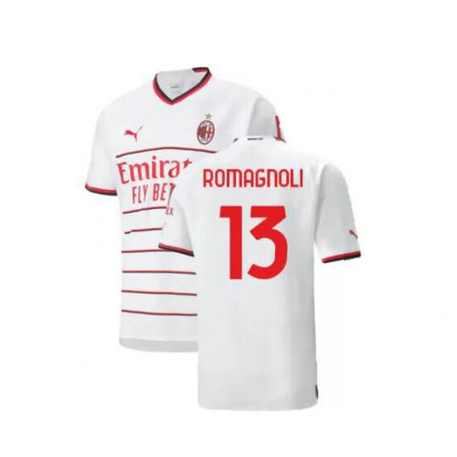 seconda maglia romagnoli 13 ac milan 2022-2023 uomo