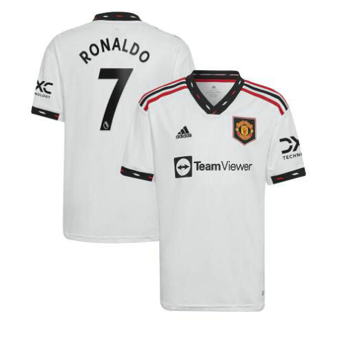 seconda maglia ronaldo 7 manchester united 2022-2023 uomo