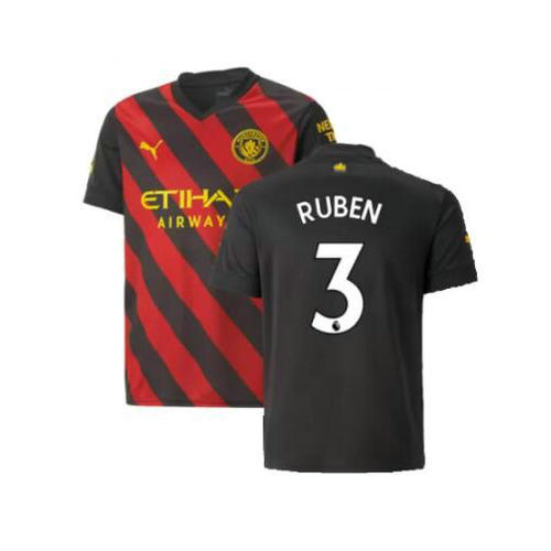 seconda maglia ruben 3 manchester city 2022-2023 uomo