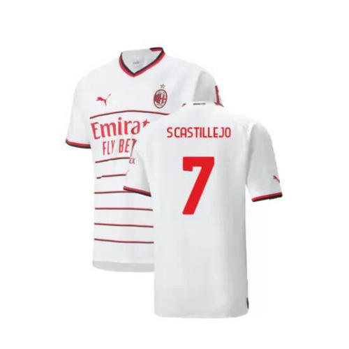 seconda maglia s.castillejo 7 ac milan 2022-2023 uomo