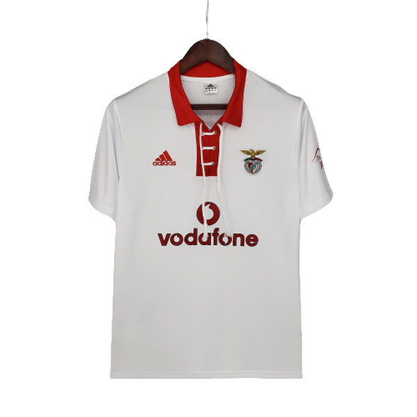 seconda maglia sl benfica 2004 2005 bianco uomo